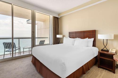 King Studio - Ocean Front room in Hilton Vacation Club Ocean Beach Club Virginia Beach
