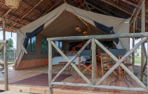 Balkons/terase, Glamping Kenya Mount Kenya Lodge Nanyuki in Naro Moru