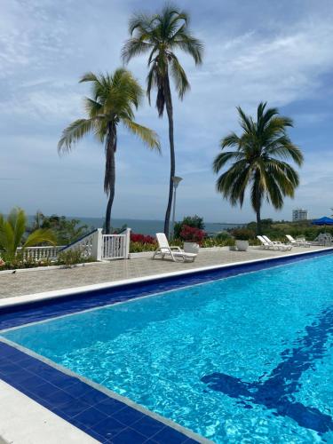 Apartamento con playa privada en Santa Marta