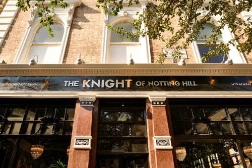 THE KNIGHT OF NOTTINGHILL in Notting Hill