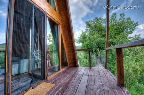 Balcony/terrace, Casuta Sofia NND Resort in Homorâciu