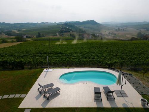  Appartamento Luxury1 Vista Vigneti-Piscina Privata in Agliano Terme
