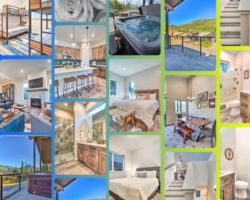 Modern w Best Mtn Views, HotTub, Pool table