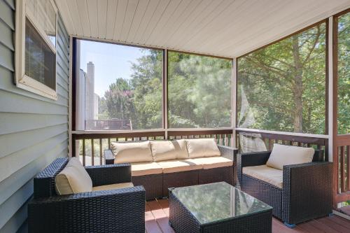 Raleigh Home with Screened Porch 8 Mi to Downtown! in Raleigh, USA