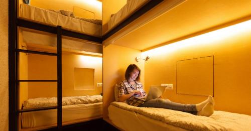 Bed in 6-Bed Female Dormitory Room