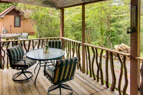 Mountain-View Pisgah Forest Getaway with Fire Pit!