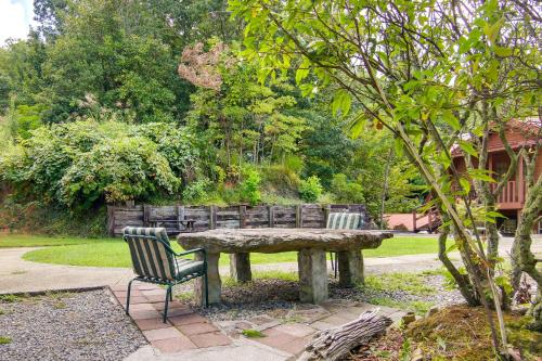 Mountain-View Pisgah Forest Getaway with Fire Pit!