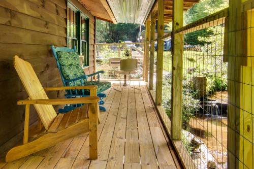 Pisgah Forest Cabin with Mountain and Waterfall Views!