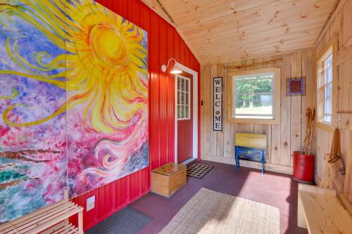 Secluded Berkeley Springs Home with Fire Pit and Deck! in Morton Grove, USA