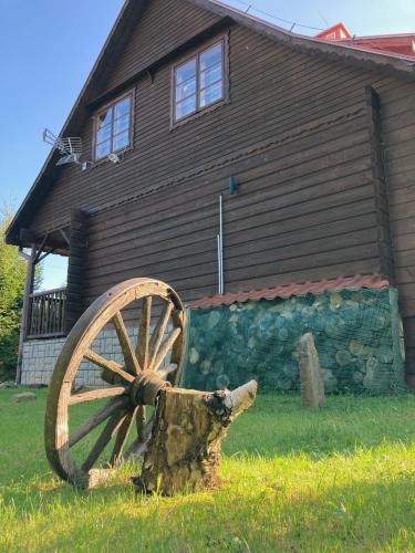 Urocza chata z sauną w bieszczadzkim Parku Krajobrazowym