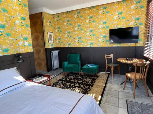 Iekārtas, Un studio dans une villa balnéaire (Un studio dans une villa balneaire) in Saint Michel Chef Chef