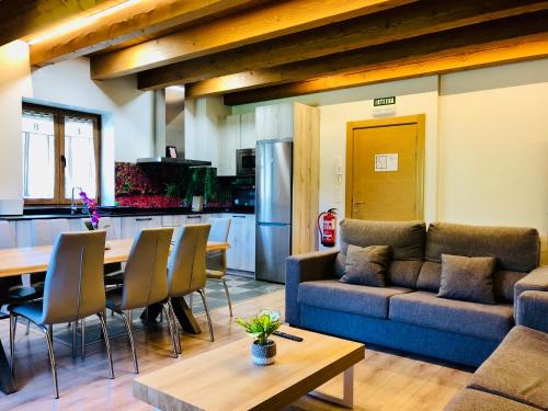 virtuve, Apartamentos Zabalarena Basoa in Villanueva De Aezcoa