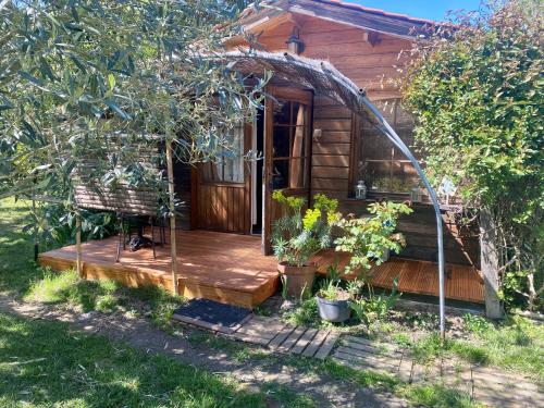 Le chalet du Jardin caché chambre d'hôte Marmande