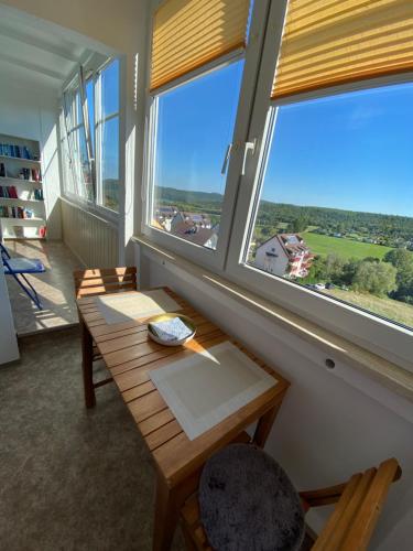 Apartment mit Loggia und Traumblick in Heinrichsort, Deutschland