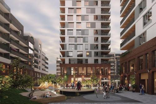 A szálláshely kívülről, Demims Apartments Lillestrøm - Modern & Super Central - 10mins from Oslo S in Lillestrom