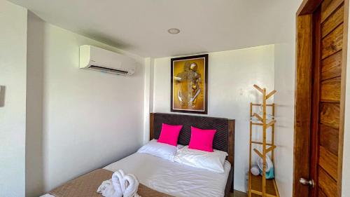 1 double bed