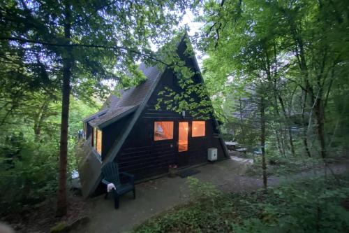 Vakantiehuisje in het bos