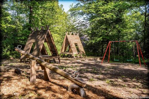 Vakantiehuisje in het bos