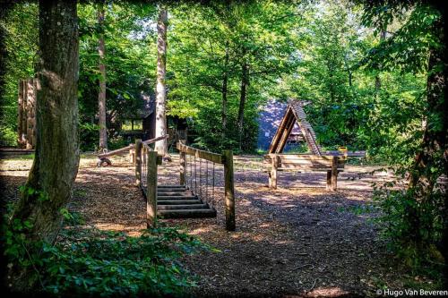 Vakantiehuisje in het bos