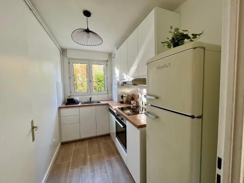 مطبخ, Hana Home 4 personnes jardin privatif business&family in مونتجني لي برتونوكس