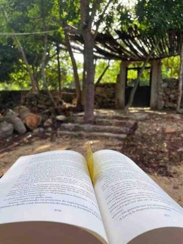 Casa de campo y arte en Zona Arqueológica Ake, con alberca. in Aké, Mexico
