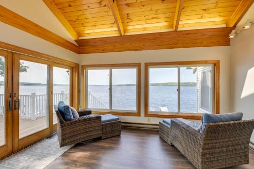 Waterfront Sidney Getaway with Private Dock!