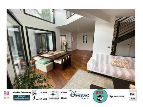 Villa JO 2024 entre Paris & Parc Disneyland - Location, gîte - Montfermeil