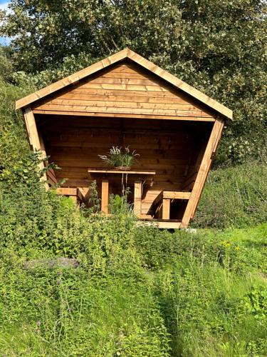 Garden, Country flat in Roskilde