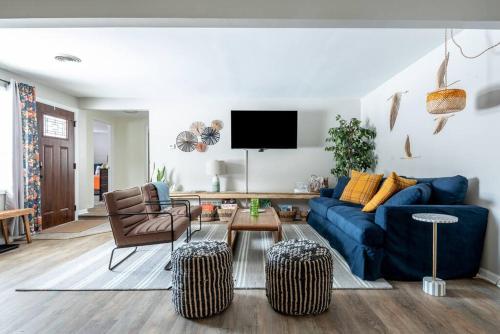 Blue Beach Cottage in Delavan, USA