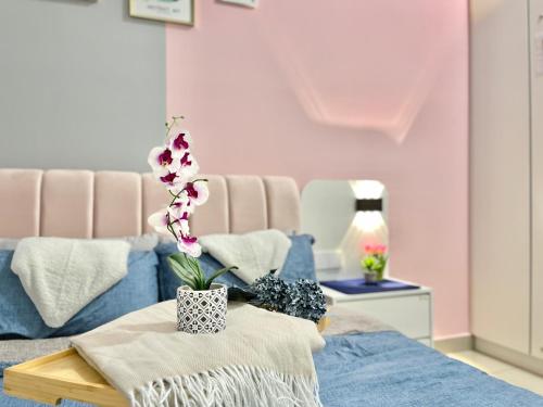 Amber 2B2B Cozy apt Wi-Fi TV Box near Encore Melaka