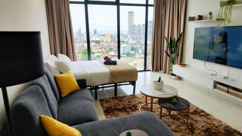 SkyPool 2BR 9pax Premium Suite@Beacon @Georgetown @Penang