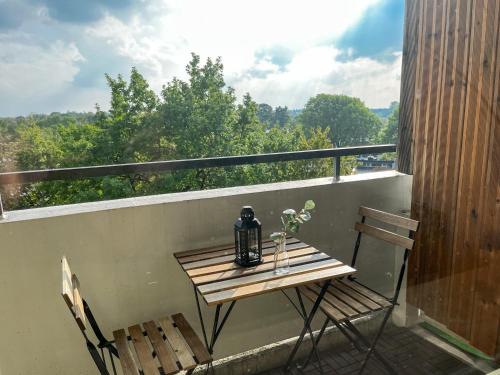 Вид, LTA Apartment Unterschleißheim bei München - 6P, Parkplatz, S-Bahn (LTA Apartment Unterschleißheim bei Munchen - 6P, Parkplatz, S-Bahn) in Unterschleissheim
