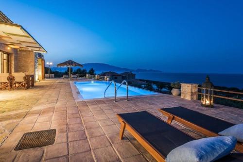 Extravagant Zante Villa Villa Fantasia Great Sea Views 2 Bedrooms Agios Nikolaos