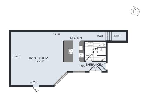Sanders City - Specious studio Apt - image 10