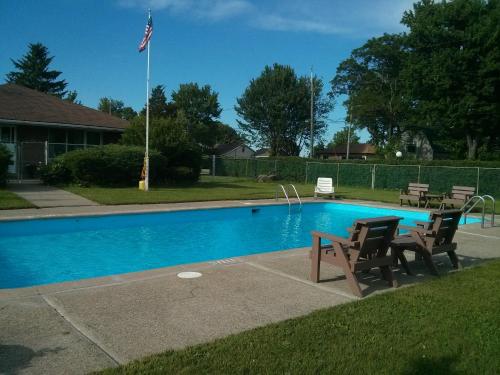 Kilátás, Port Motel in Camelot Beach (ON)