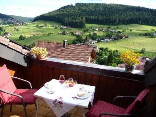 Terraza/balcón, Schwarzwald-Ferienwohnungen Begert in Baiersbronn