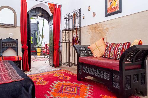 Riad Dar Nadwa Room Type - Comfort Double Room with Shower - Jago Lila