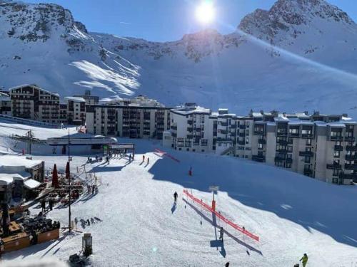 55 négyzetméteres, 2 hálószobás Apartman 1 fürdőszobával Val Claret területén (Beau duplex au pied des pistes à Tignes Val Claret) in Tignes