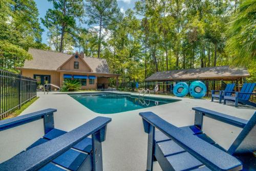 . Stunning Valdosta A-Frame Home with Private Pool!