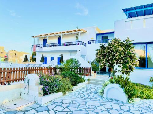 Exterior view, Anna Studios in Naxos Island