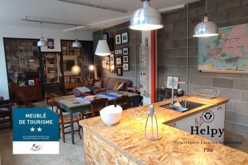 Loft - Clim - Park - 5mn from the heart of town, Pau