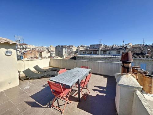 Très Agréable T2 - Lumineux-Toit Terrasse-Centre, Marseille (fotografie 8)