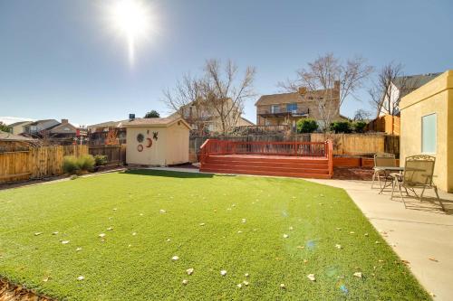 Albuquerque Home with Spacious Yard and Fire Pit!