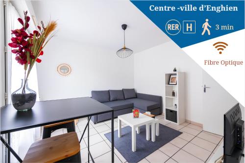 Évasion Enghien - Studio à 15 min de Paris - DGI - Location saisonnière - Enghien-les-Bains