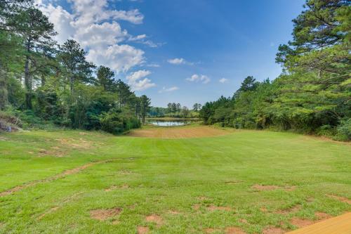 Alabama Retreat with Private Pond, Deck and Pool Table