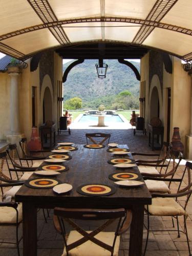 餐廳, Dawsons Game Lodge in 白水河