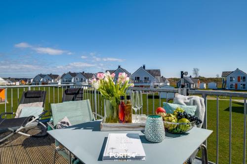 balcon/terasă, Mein Ankerplatz 52 in Olpenitz