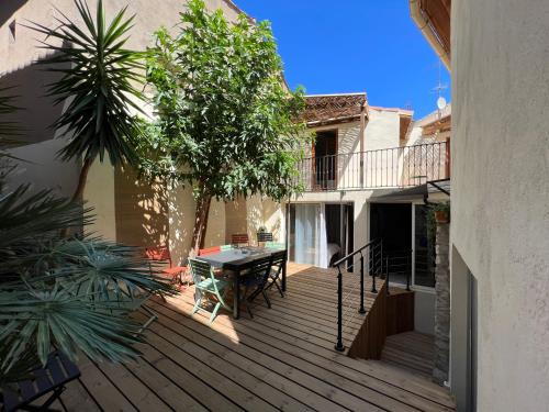 Maison T4 centre ville et plage gîte à louer Balaruc-les-Bains