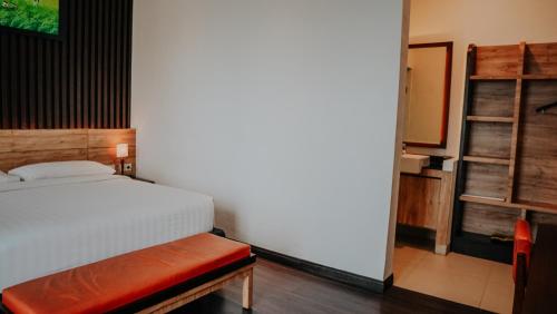 1 double bed