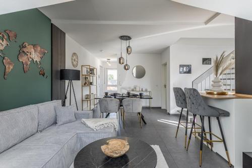 Luxus Wohnung I Gasgrill I Smart-TV I Balkon - Apartment - Gütersloh